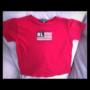 EUC RL Polo t-shirt 12-18 months- UNISEX
